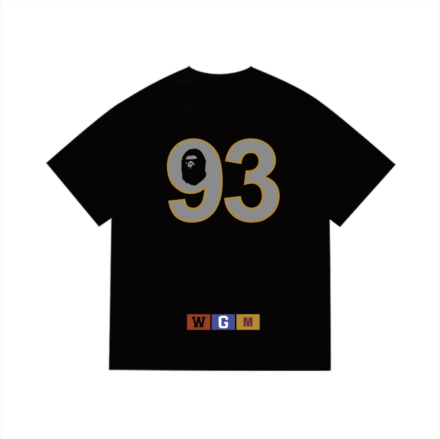BAPE 93 Graphic Short-Sleeve T-Shirt — back