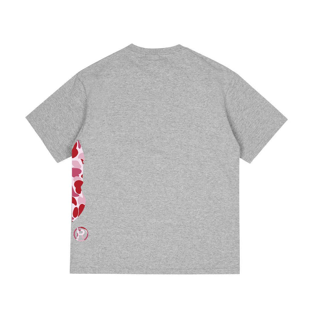 BAPE Pink Camo Ape Head Graphic Short-Sleeve T-Shirt — back