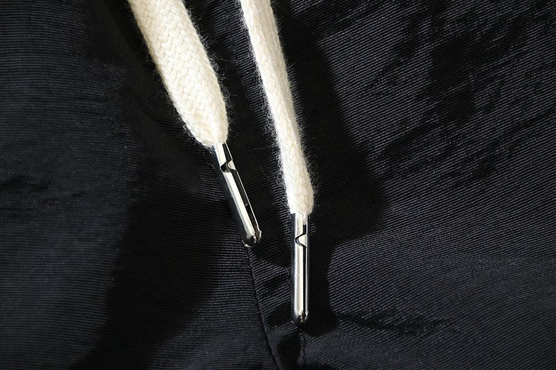 HELISTAR Logo Detail Shorts — detail