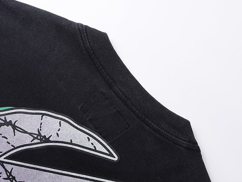 Godspeed Skull & Axe Graphic T-Shirt — detail