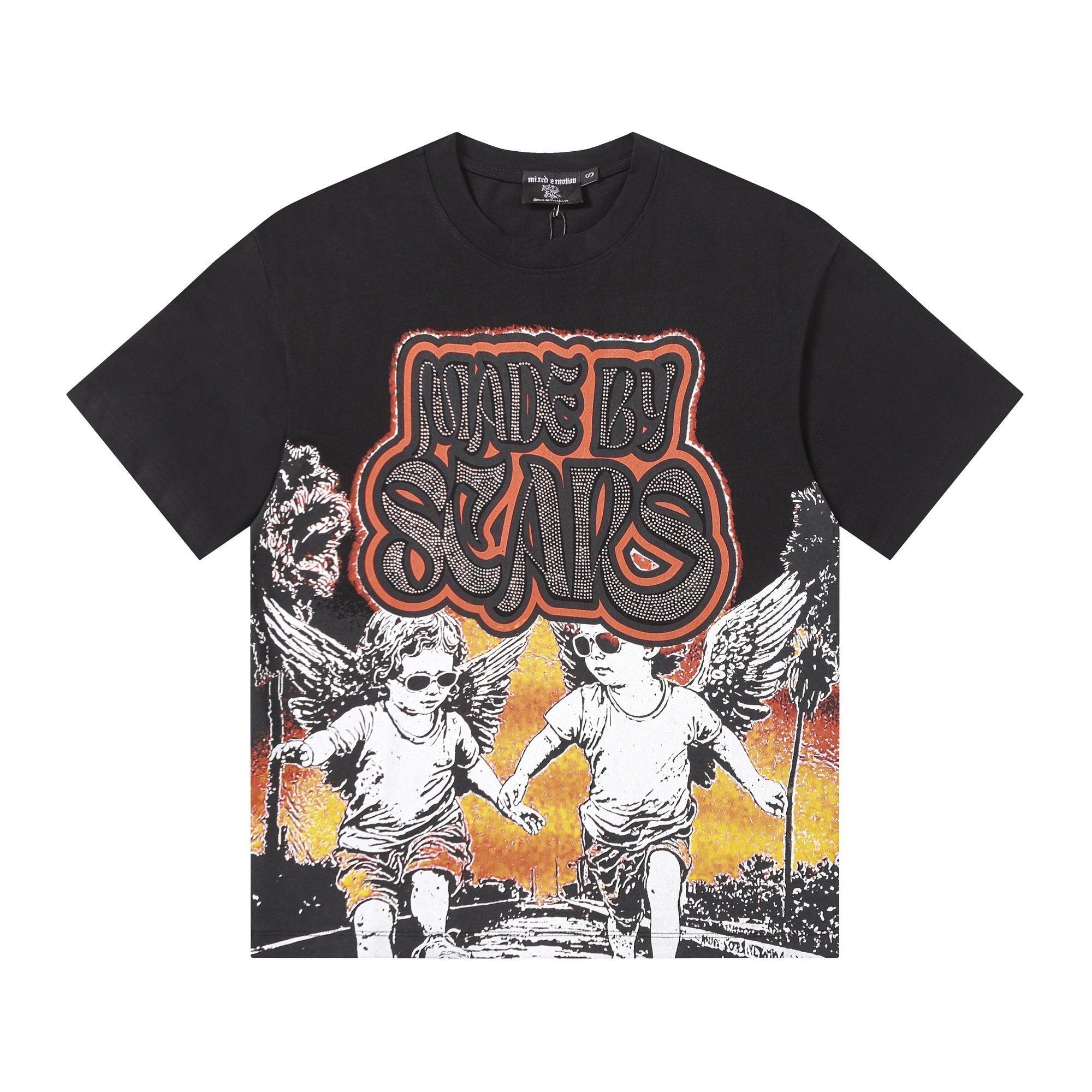 MIXED EMOTION Godspeed Graphic Short-Sleeve T-Shirt — hero