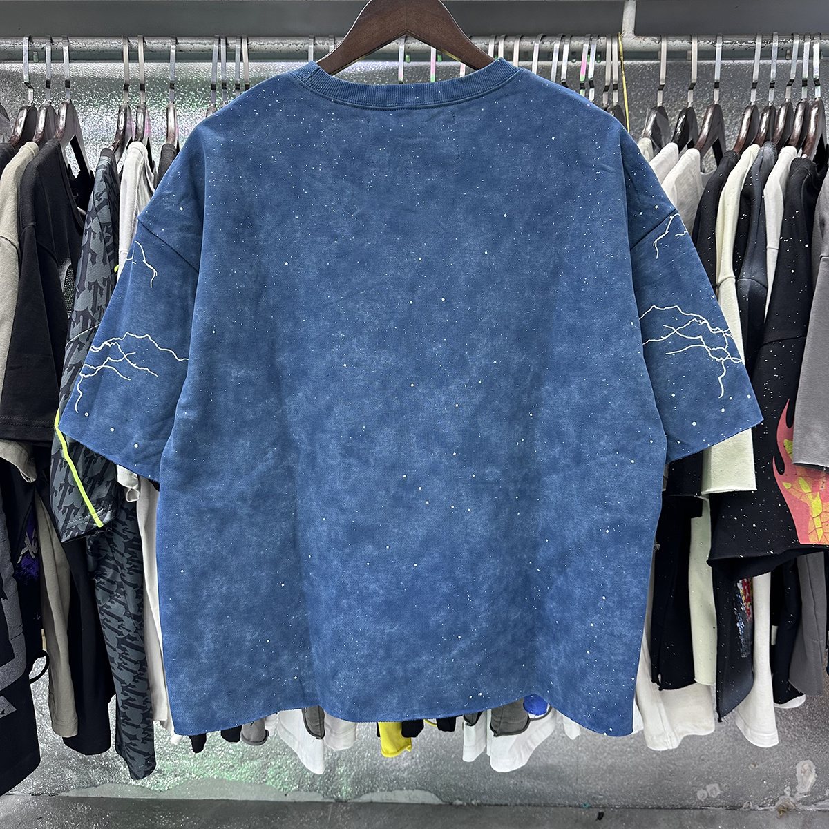 BKYS Revival Rider Skeleton Motorcycle Graphic T-Shirt — context