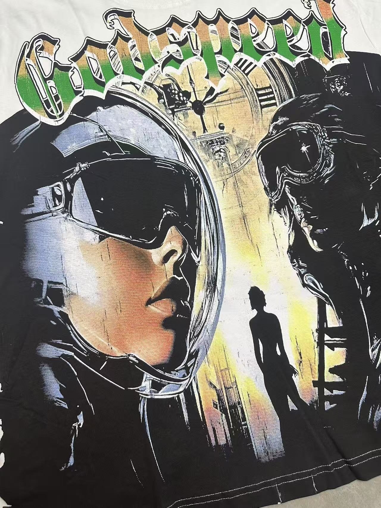 Godspeed Fortis Fortuna Graphic T-Shirt — detail