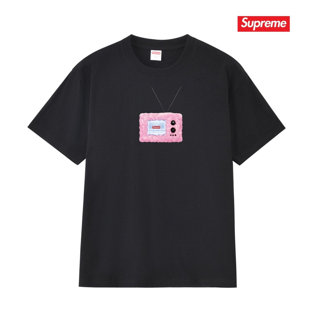 Supreme Pink TV Graphic T-Shirt — hero