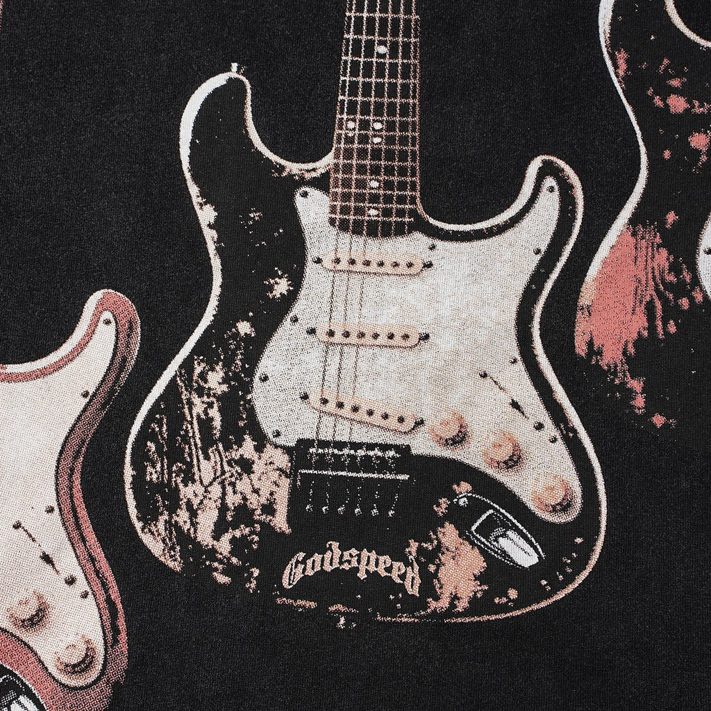 Godspeed Skeleton Band Graphic T-Shirt — detail