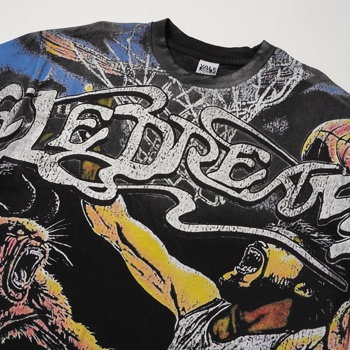 VALLEY Basketball Animal Graphic Short-Sleeve T-Shirt — detail