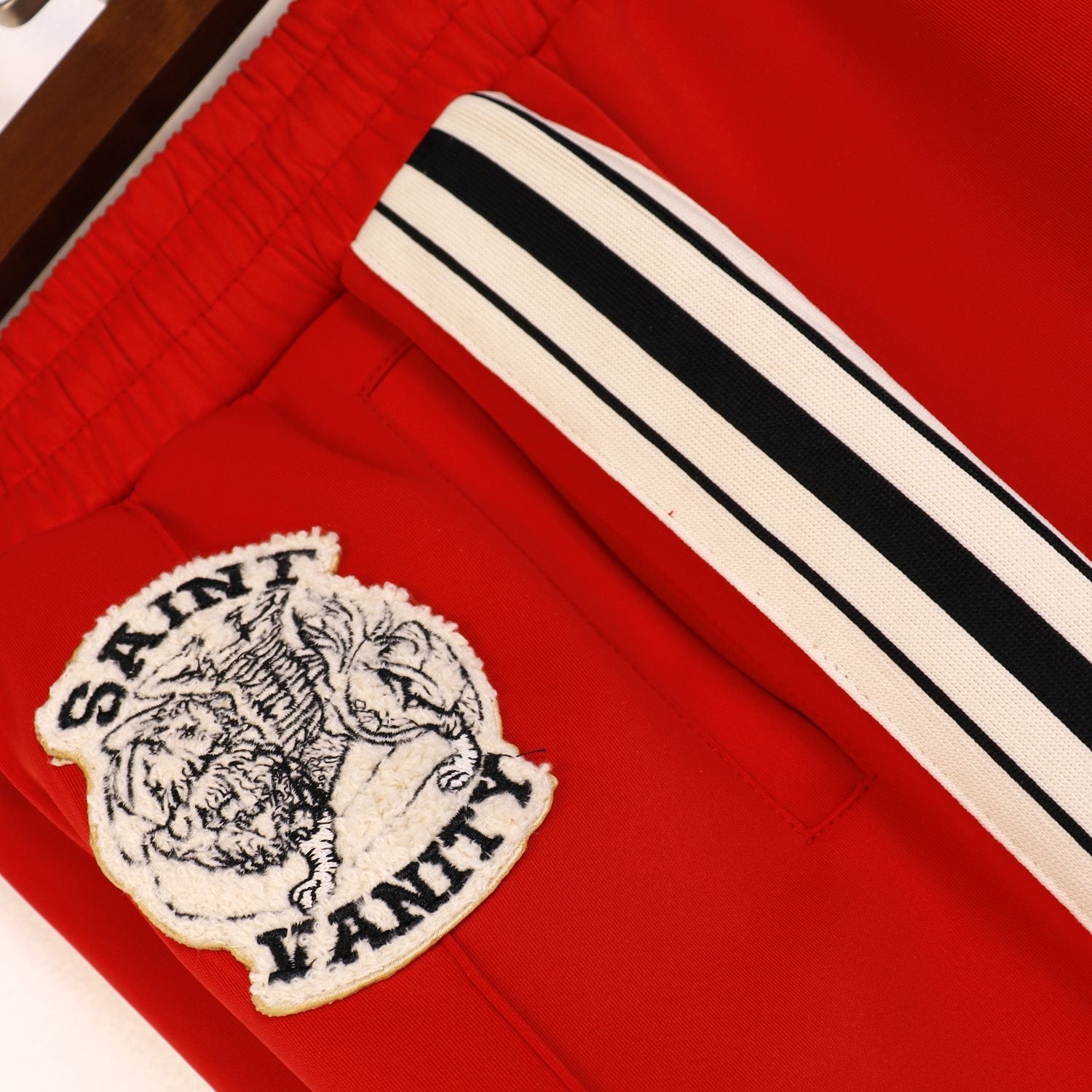 SAINT Side-Stripe Tracksuit Matching Set — detail