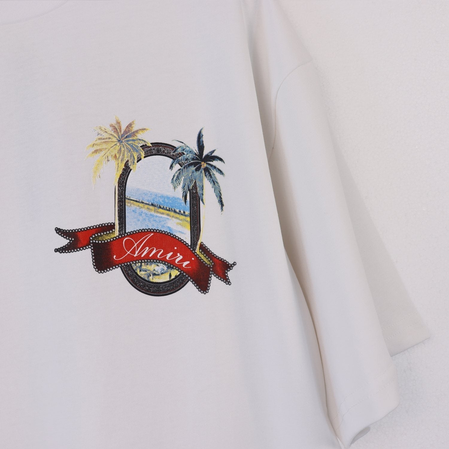 AMIRI Paradise Palm Graphic T-Shirt — front