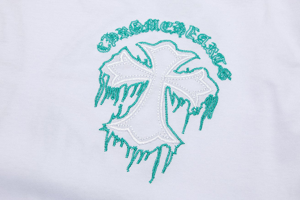 Chrome Hearts Sanskrit Cross Graphic T-Shirt — detail