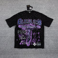 CLAZA GOD Purple Alien Graphic T-Shirt — hero