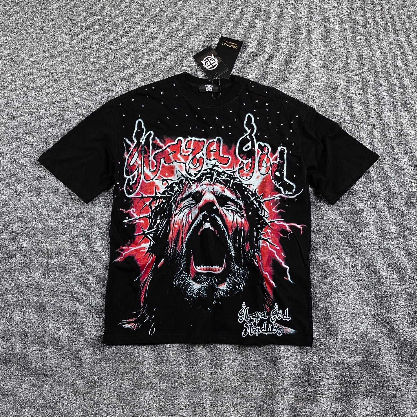 Glo Gang Bear Graphic Short-Sleeve T-Shirt — hero