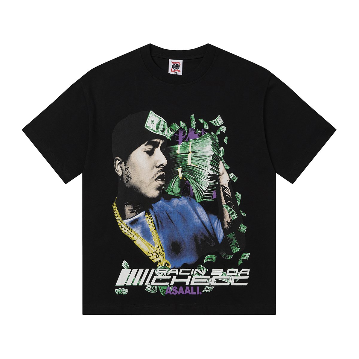 ASAALL Portrait Cash Short-Sleeve T-Shirt — hero