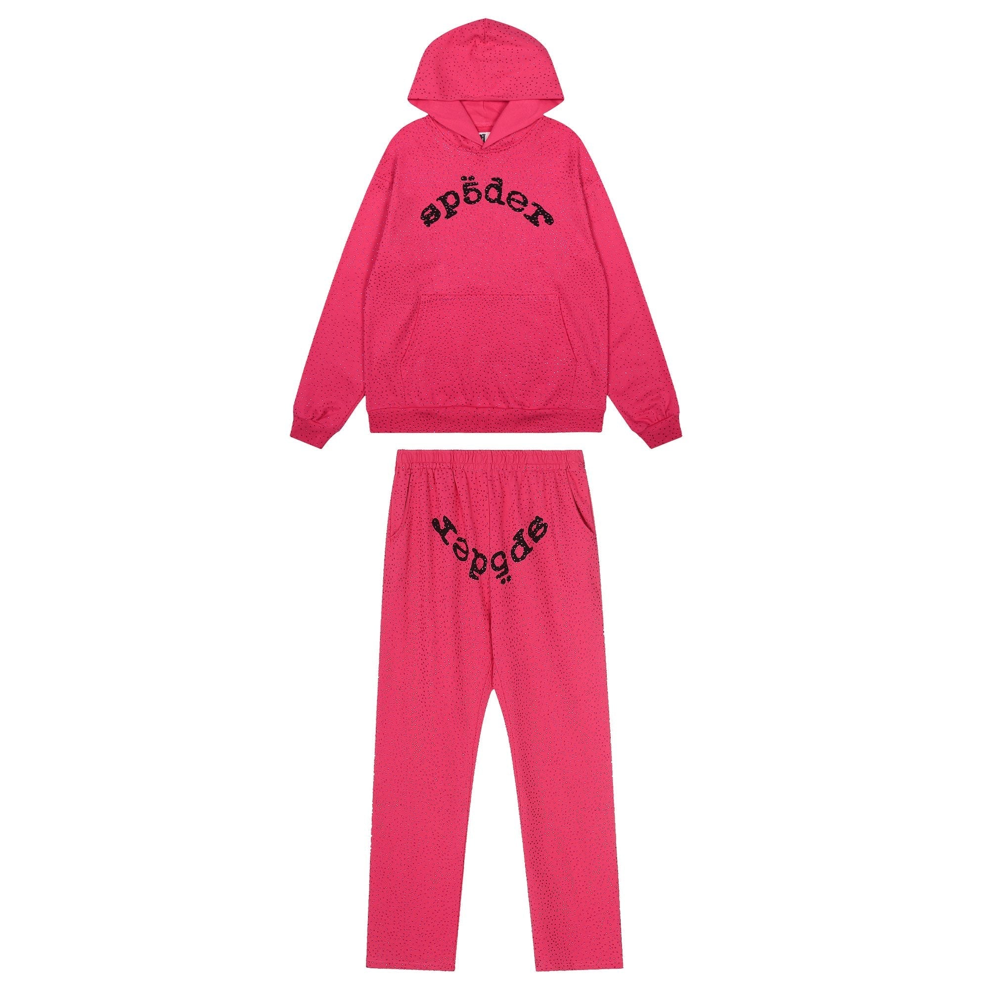 Sp5der Arched Graphic Hoodie & Pants Matching Set — hero