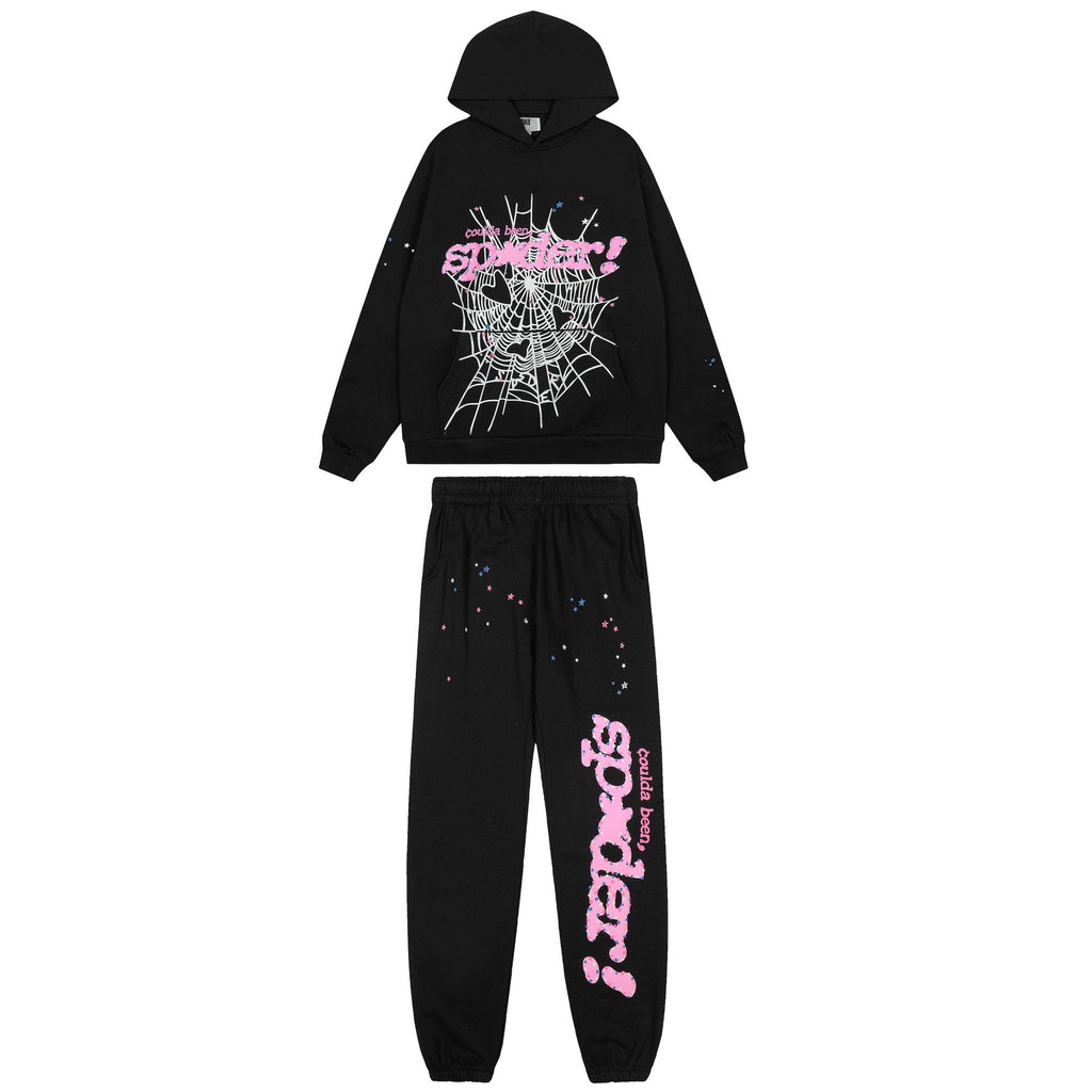 Sp5der Web & Star Graphic Matching Set - Black — hero